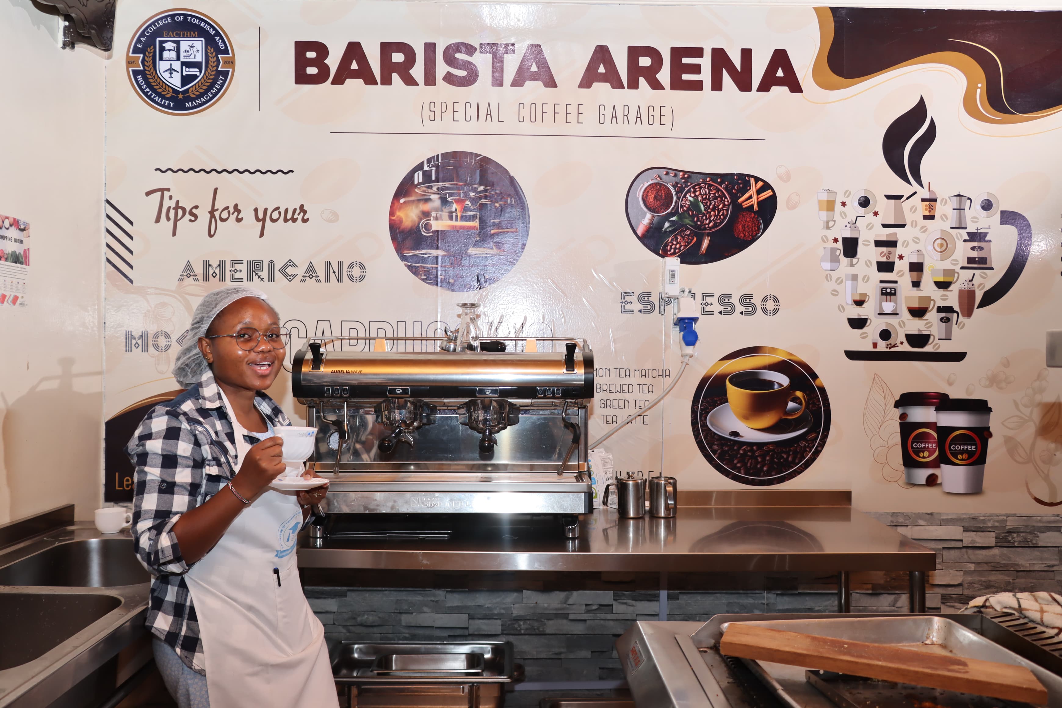Our Barista Area